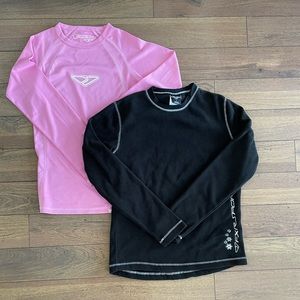 2 Ladies FXR Long-sleeved Shirts - Size Small